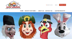 Desktop Screenshot of mascotwarehouse.com