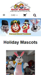 Mobile Screenshot of mascotwarehouse.com